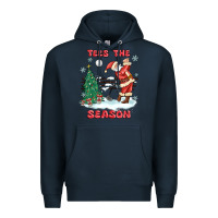 Navy the season golf Premium Hoodie - MaliasSmallBusiness