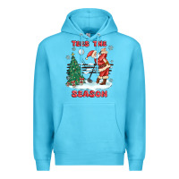 Ocean Blue the season golf Premium Hoodie - MaliasSmallBusiness