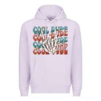 Lilac cool dude Premium Hoodie - MaliasSmallBusiness