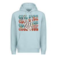 Blue Mist cool dude Premium Hoodie - MaliasSmallBusiness