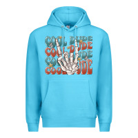 Ocean Blue cool dude Premium Hoodie - MaliasSmallBusiness