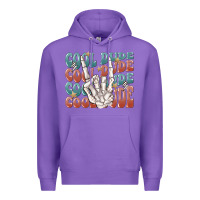 Purple cool dude Premium Hoodie - MaliasSmallBusiness