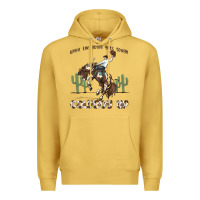 Antique Gold when the going gets tough cowboy up Premium Hoodie - MaliasSmallBusiness