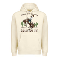 Sandshell when the going gets tough cowboy up Premium Hoodie - MaliasSmallBusiness