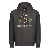 Smoke when the going gets tough cowboy up Premium Hoodie - MaliasSmallBusiness