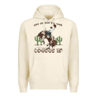 Tofu when the going gets tough cowboy up Premium Hoodie - MaliasSmallBusiness