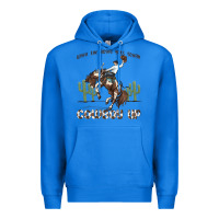 True Royal when the going gets tough cowboy up Premium Hoodie - MaliasSmallBusiness