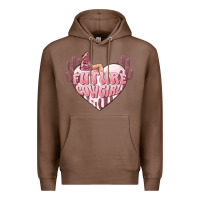 Chestnut future cowgirl Premium Hoodie - MaliasSmallBusiness