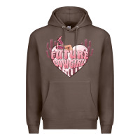 Coffee future cowgirl Premium Hoodie - MaliasSmallBusiness
