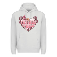 Dove Grey future cowgirl Premium Hoodie - MaliasSmallBusiness