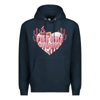 Navy future cowgirl Premium Hoodie - MaliasSmallBusiness