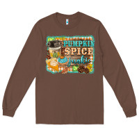 Chestnut pumpkin spice junkie Long Sleeve Tee - BarkalooDesign