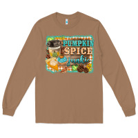 Toasted Coconut pumpkin spice junkie Long Sleeve Tee - BarkalooDesign