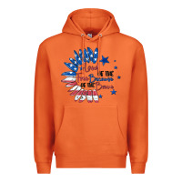 Carrot land of the free because of the brave Premium Hoodie - MaliasSmallBusiness