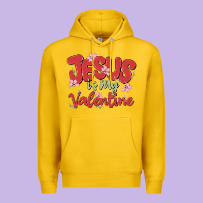 Premium Hoodie jesus is my valentine