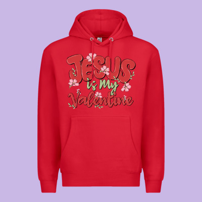 Premium Hoodie jesus is my valentine