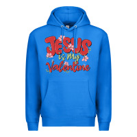 True Royal jesus is my valentine Premium Hoodie - MaliasSmallBusiness