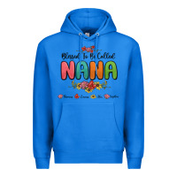 True Royal blessed to be called nana Premium Hoodie - MaliasSmallBusiness