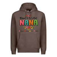 Coffee blessed to be called nana Premium Hoodie - MaliasSmallBusiness