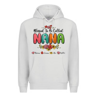Dove Grey blessed to be called nana Premium Hoodie - MaliasSmallBusiness