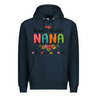 Navy blessed to be called nana Premium Hoodie - MaliasSmallBusiness