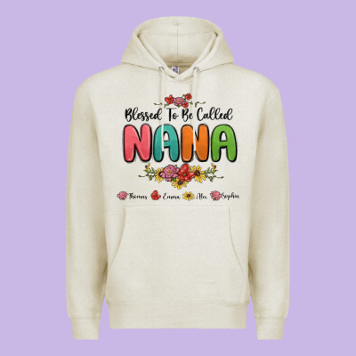 Premium Hoodie blessed to be called nana