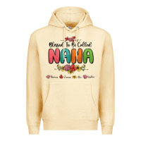 Pina Colada blessed to be called nana Premium Hoodie - MaliasSmallBusiness