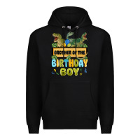 Black brother of the birthday boy Premium Hoodie - MaliasSmallBusiness