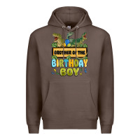 Coffee brother of the birthday boy Premium Hoodie - MaliasSmallBusiness