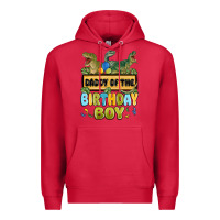 Cardinal daddy of the birthday boy Premium Hoodie - MaliasSmallBusiness