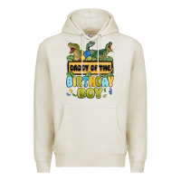 Oatmeal Heather daddy of the birthday boy Premium Hoodie - MaliasSmallBusiness