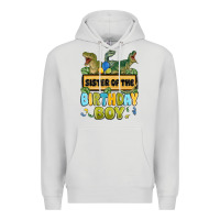 Dove Grey sister of the birthday boy Premium Hoodie - MaliasSmallBusiness