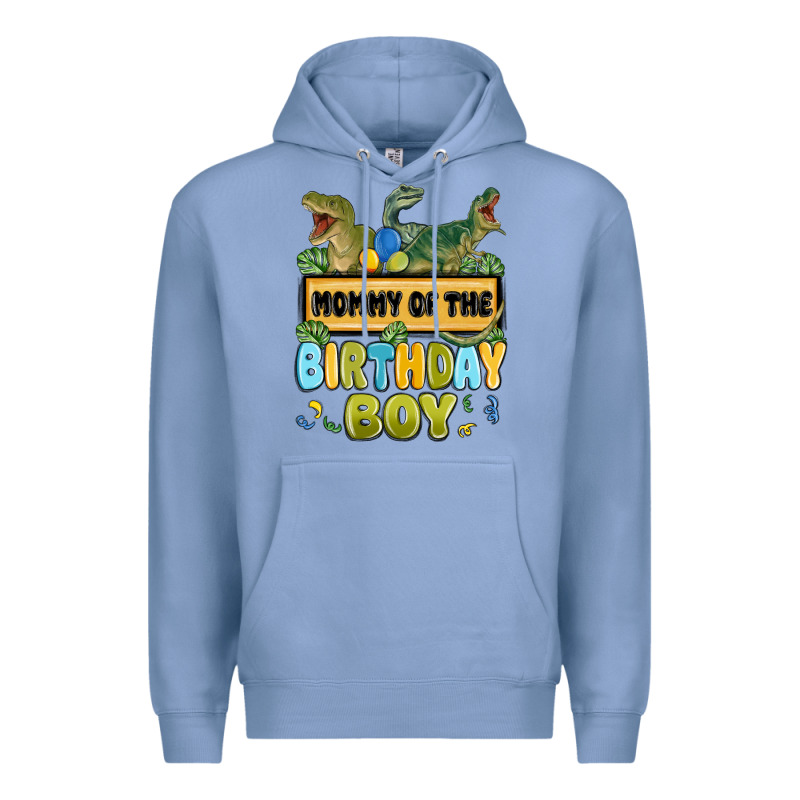 Mommy Of The Birthday Boy Premium Hoodie by MaliasSmallBusiness | Teevron