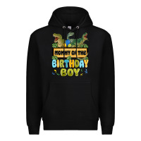 Black mommy of the birthday boy Premium Hoodie - MaliasSmallBusiness