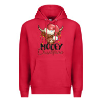 Cardinal mooey christmas Premium Hoodie - MaliasSmallBusiness