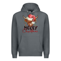 Rock mooey christmas Premium Hoodie - MaliasSmallBusiness