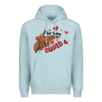 Blue Mist not today cupid Premium Hoodie - MaliasSmallBusiness