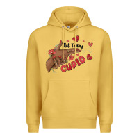 Antique Gold not today cupid Premium Hoodie - MaliasSmallBusiness
