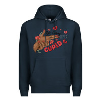 Navy not today cupid Premium Hoodie - MaliasSmallBusiness