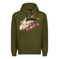 Army Green not today cupid Premium Hoodie - MaliasSmallBusiness
