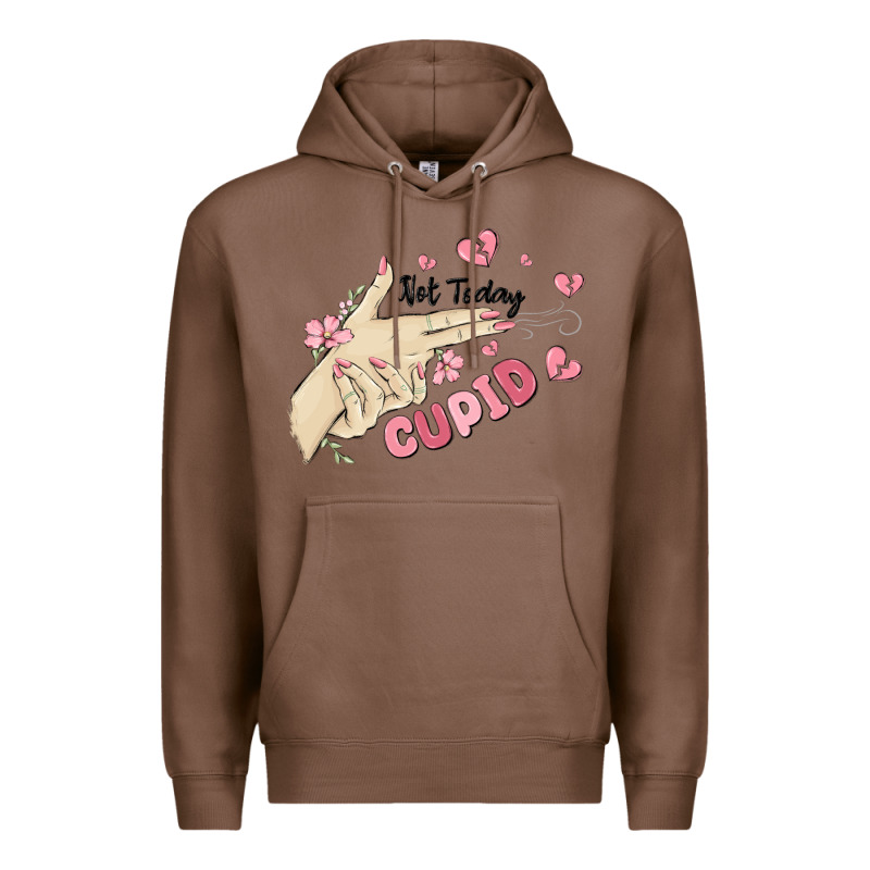 Not Today Cupid Premium Hoodie by MaliasSmallBusiness | Teevron