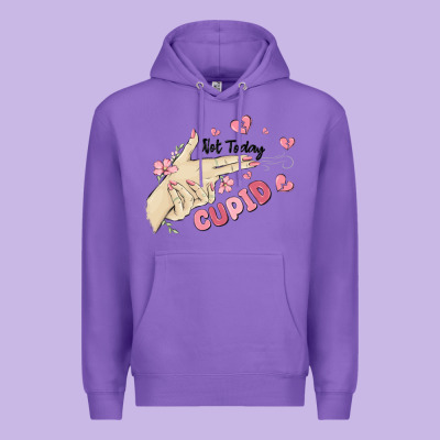 Premium Hoodie not today cupid