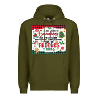 Army Green christmas coworkers Premium Hoodie - MaliasSmallBusiness