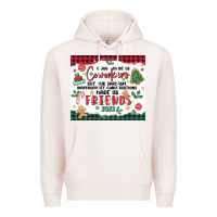 Pale Pink christmas coworkers Premium Hoodie - MaliasSmallBusiness