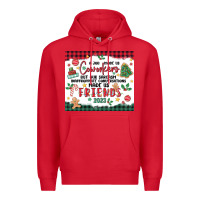 Red christmas coworkers Premium Hoodie - MaliasSmallBusiness
