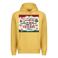 Antique Gold christmas coworkers Premium Hoodie - MaliasSmallBusiness