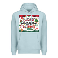 Blue Mist christmas coworkers Premium Hoodie - MaliasSmallBusiness