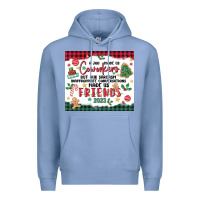 Colony Blue christmas coworkers Premium Hoodie - MaliasSmallBusiness