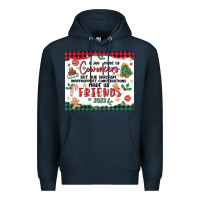 Navy christmas coworkers Premium Hoodie - MaliasSmallBusiness
