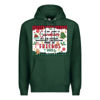 Sports Green christmas coworkers Premium Hoodie - MaliasSmallBusiness